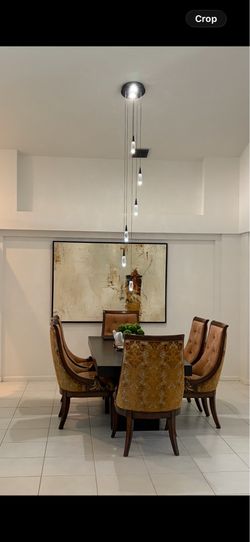 6 dining chairs only (will post additional pics later)