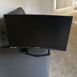 Curved 240hz Gaming Monitor By Sceptre 25in