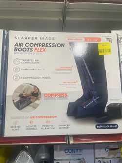 SHARPER IMAGE FLEX AIR COMPRESSION BOOTS