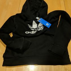 Adidas Black Hoodie. US SIze Small