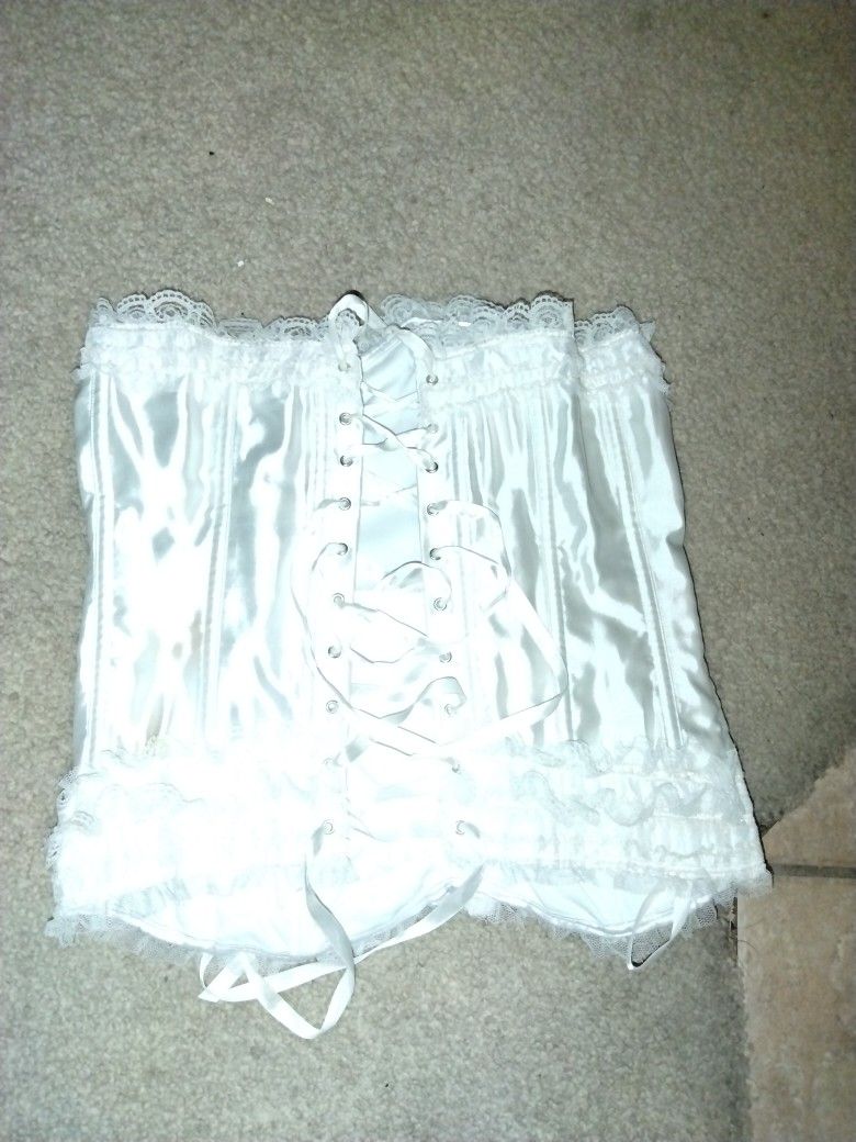 Women's White Corset