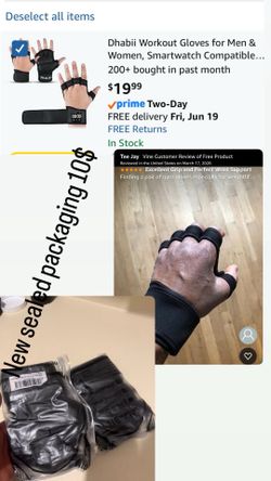 Workout Gloves for Men & Women, Smartwatch Compatible Ventilated Gym Gloves with Wrist Wrap Support, Breathable Weight Lifting Gloves for Fitness, Tra