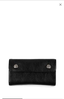 Chrome Hearts Big Wave zip-pocket wallet