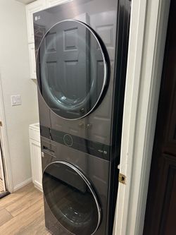 LG WashTower Washer & Dryer Combo – Like New – $1,800