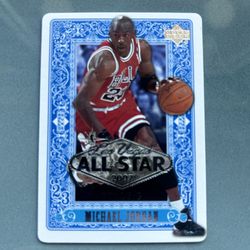 2007 Upper Deck Michael Jordan Las Vegas All Star AS12. Very Rare Hard To Find 