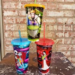 You get x1 Custom made cold cup tumbler sealed Not Starbucks