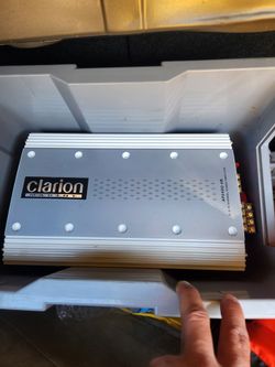 Clarion amplifier works fine