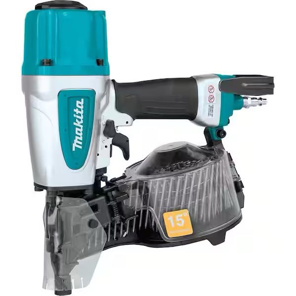 Makita AN613 2-1/2 in. Pneumatic 15° Siding Coil Naileru