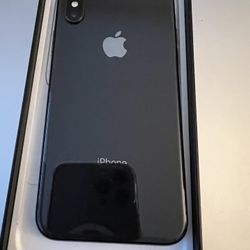 Iphone X 256GB ANY CARRIEE JET GREY