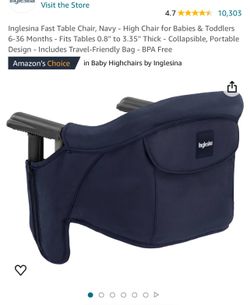 Inglesina Fast Table Chair And Tray