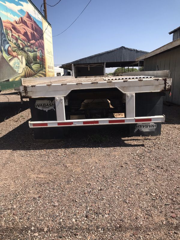 28ft flatbed semi trailer for Sale in Avondale, AZ OfferUp