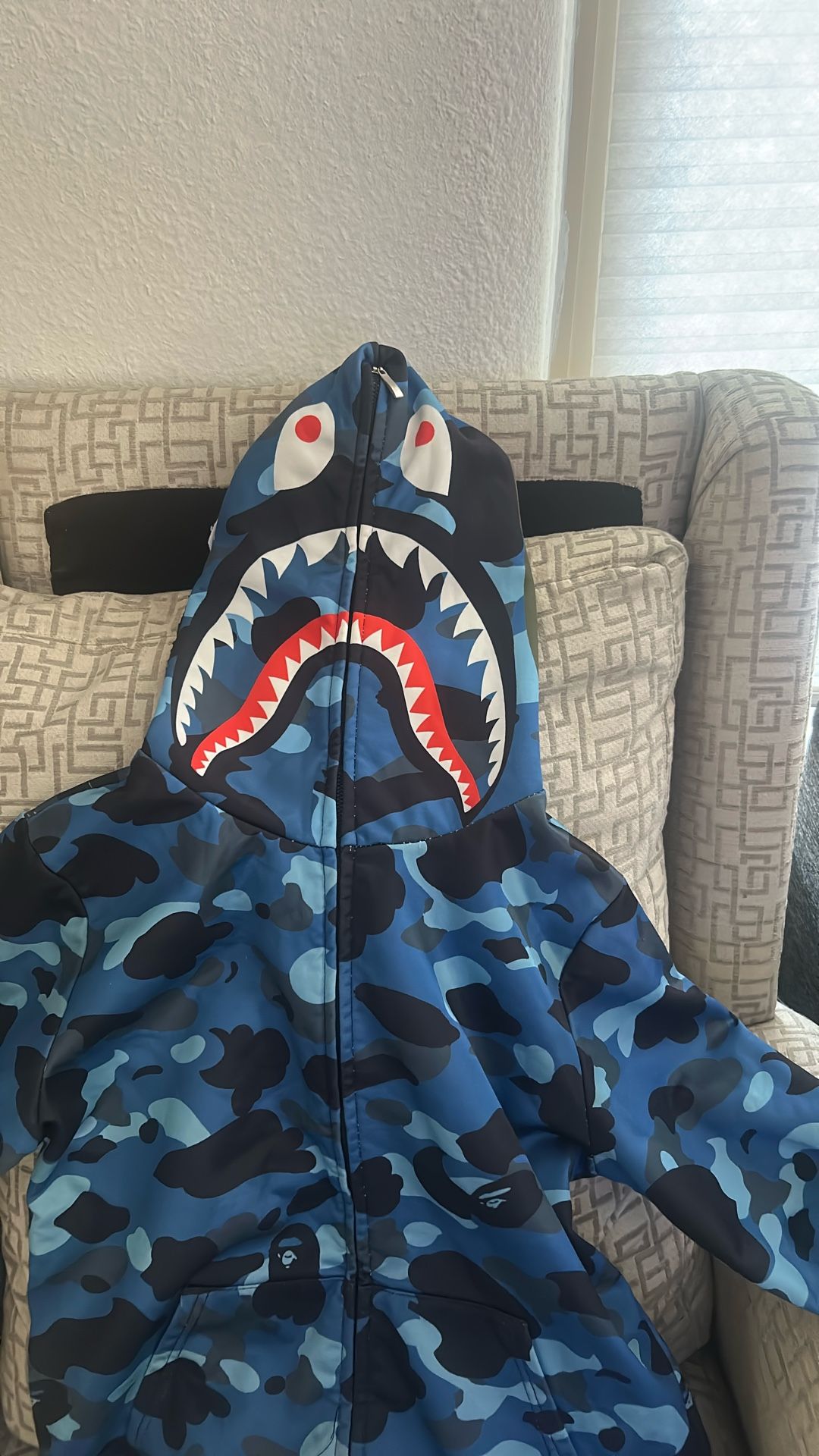 BAPE Blue Camo