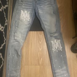 *BEST OFFER* light blue amiri jeans(sells fast)