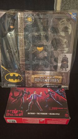 DC Batman Adventures Figure & The Batman 3-Pack Set