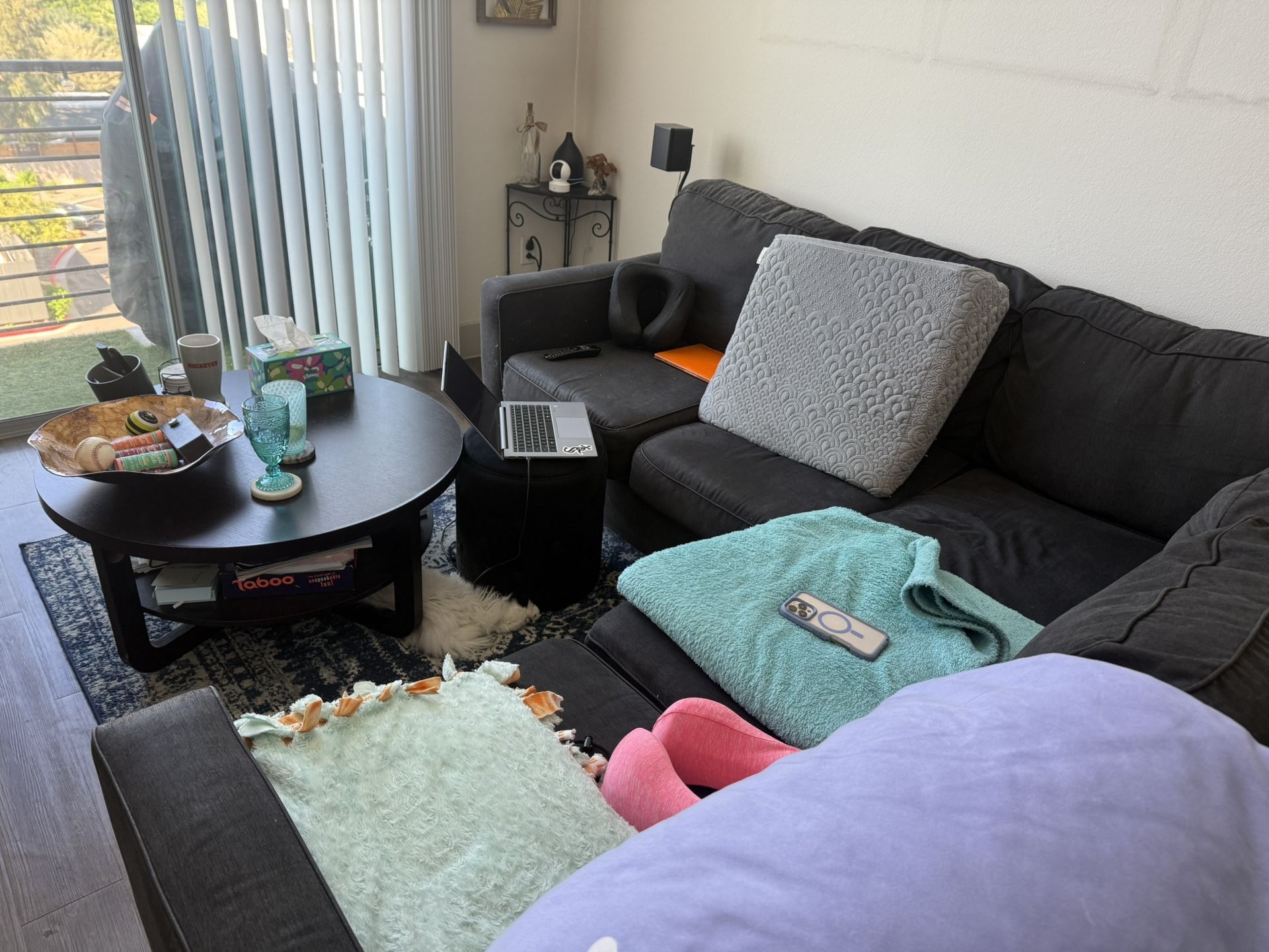 L shaped couch