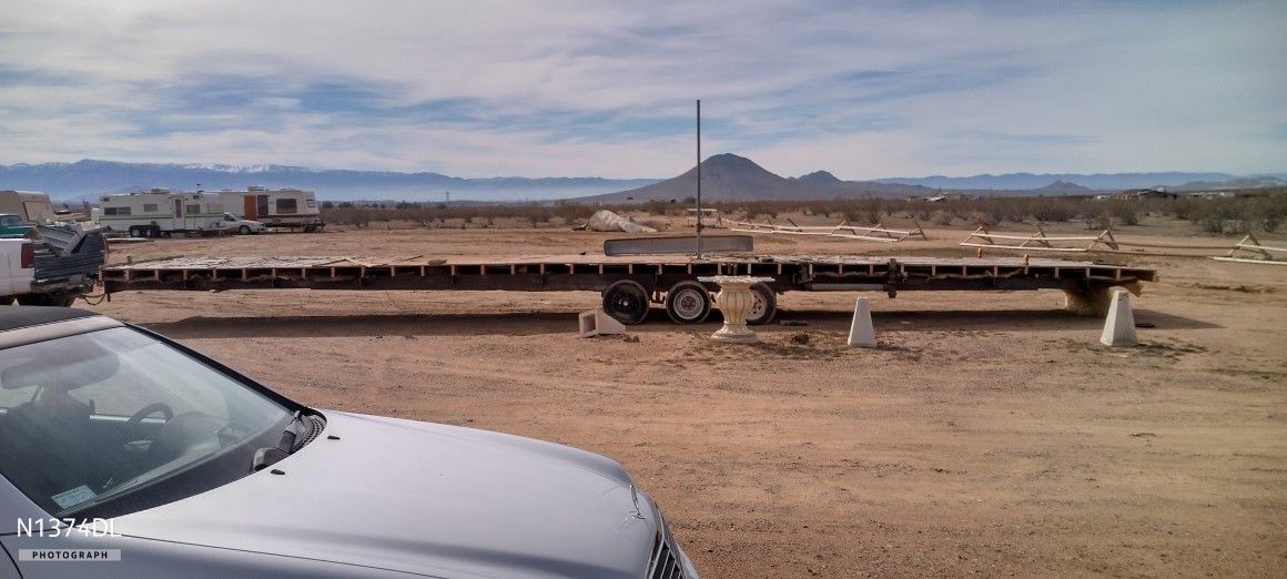 50 ft  trailer 3 axles 