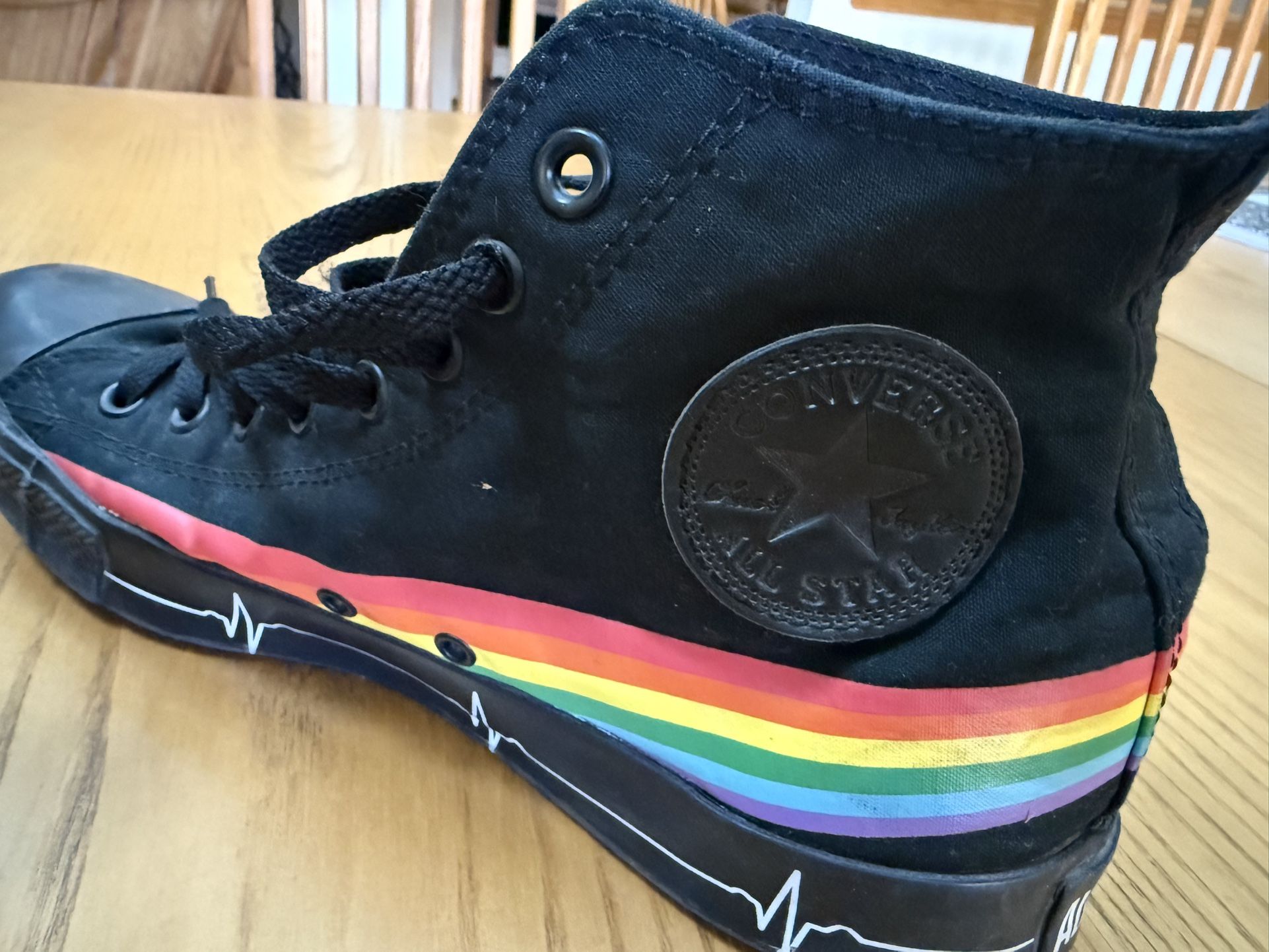 Converse all stars vintage Pink Floyd 2008