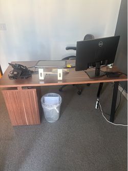 Brown Desk
