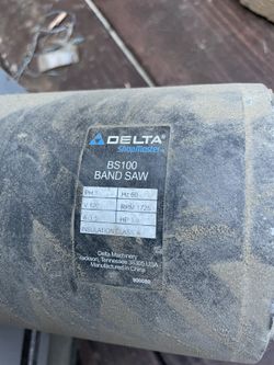 Delta shop master bandsaw, 100