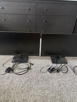 HP 24 Inch Monitors (QTY:2)