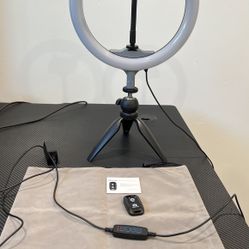 10" LED Ring Light with Tripod Stand