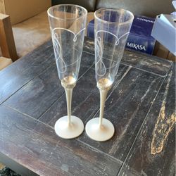 Mikasa Love Story Toasting Flutes