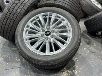 FREE DELIVERY 22” Cadillac Escalade Wheels Tahoe Yukon Rims Bridgestone Alenza 275/50R22 100% TPMS
