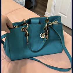 Turquoise Michael Kors Handbag 
