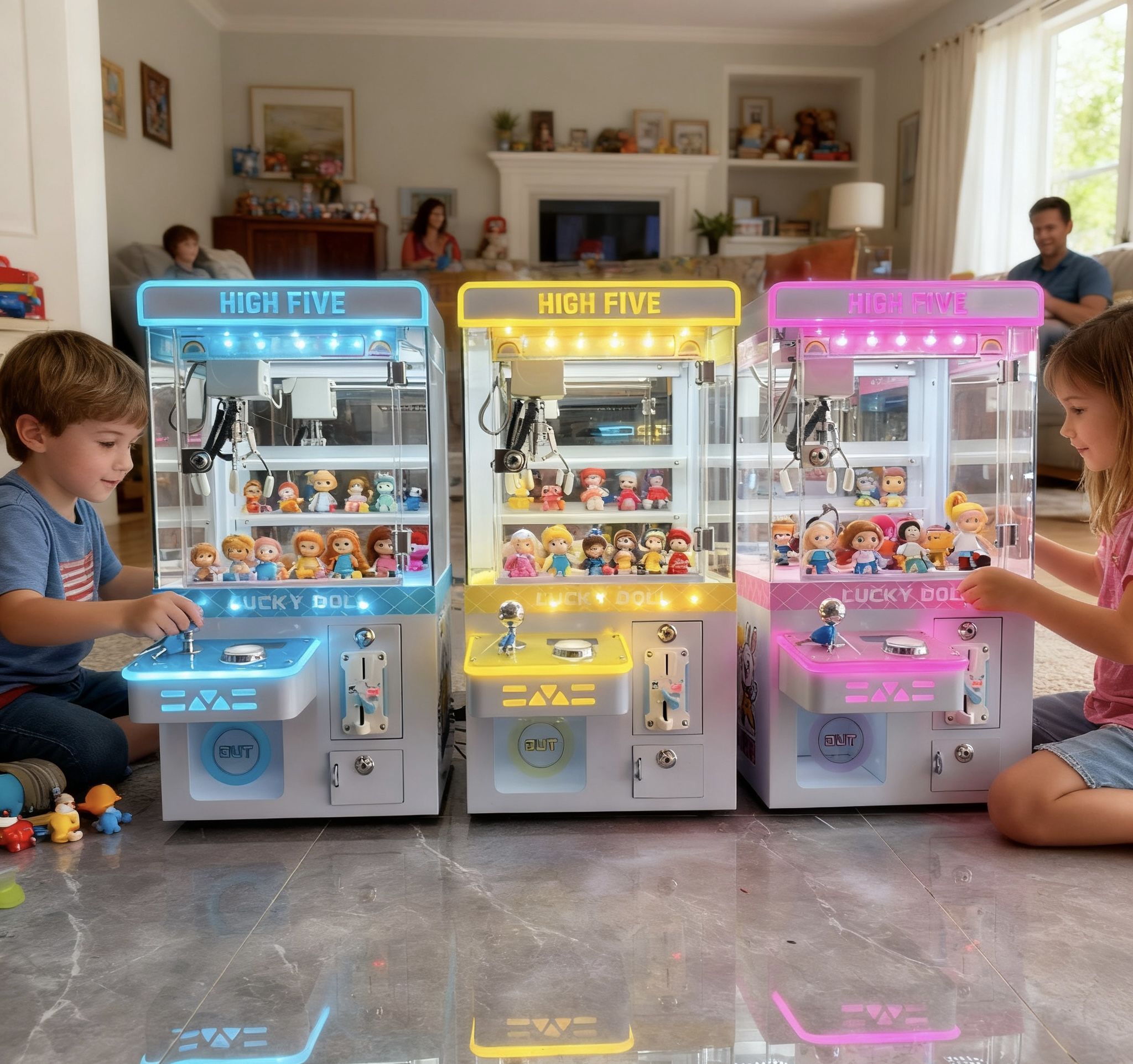 Mini Claw Machine Compact, Fun & Profitable!