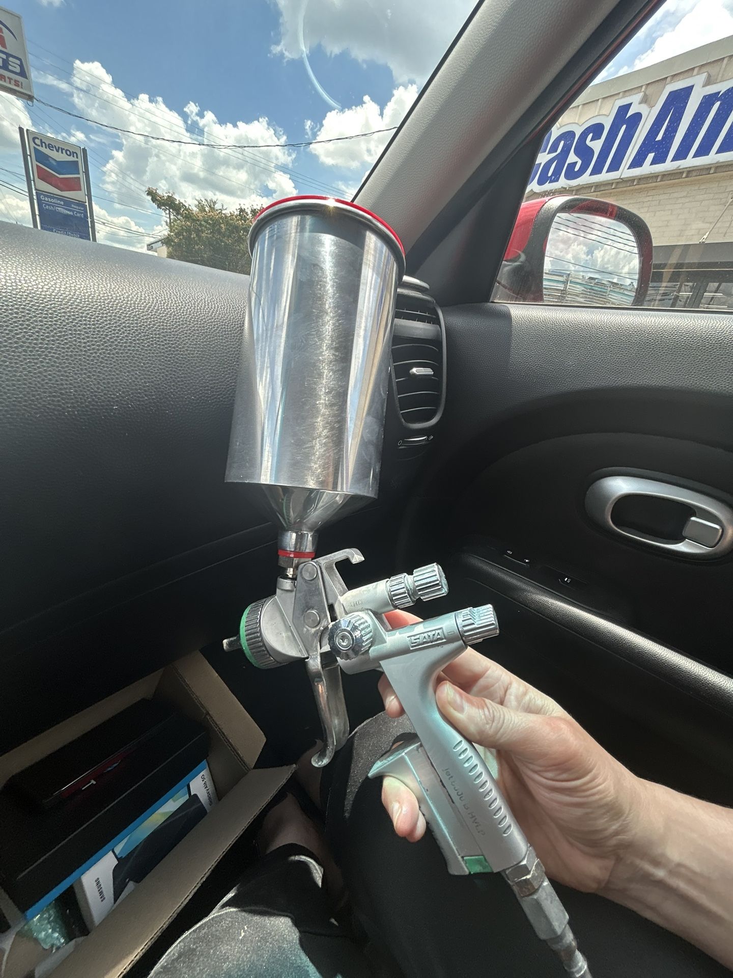 pistola para pintar carros
