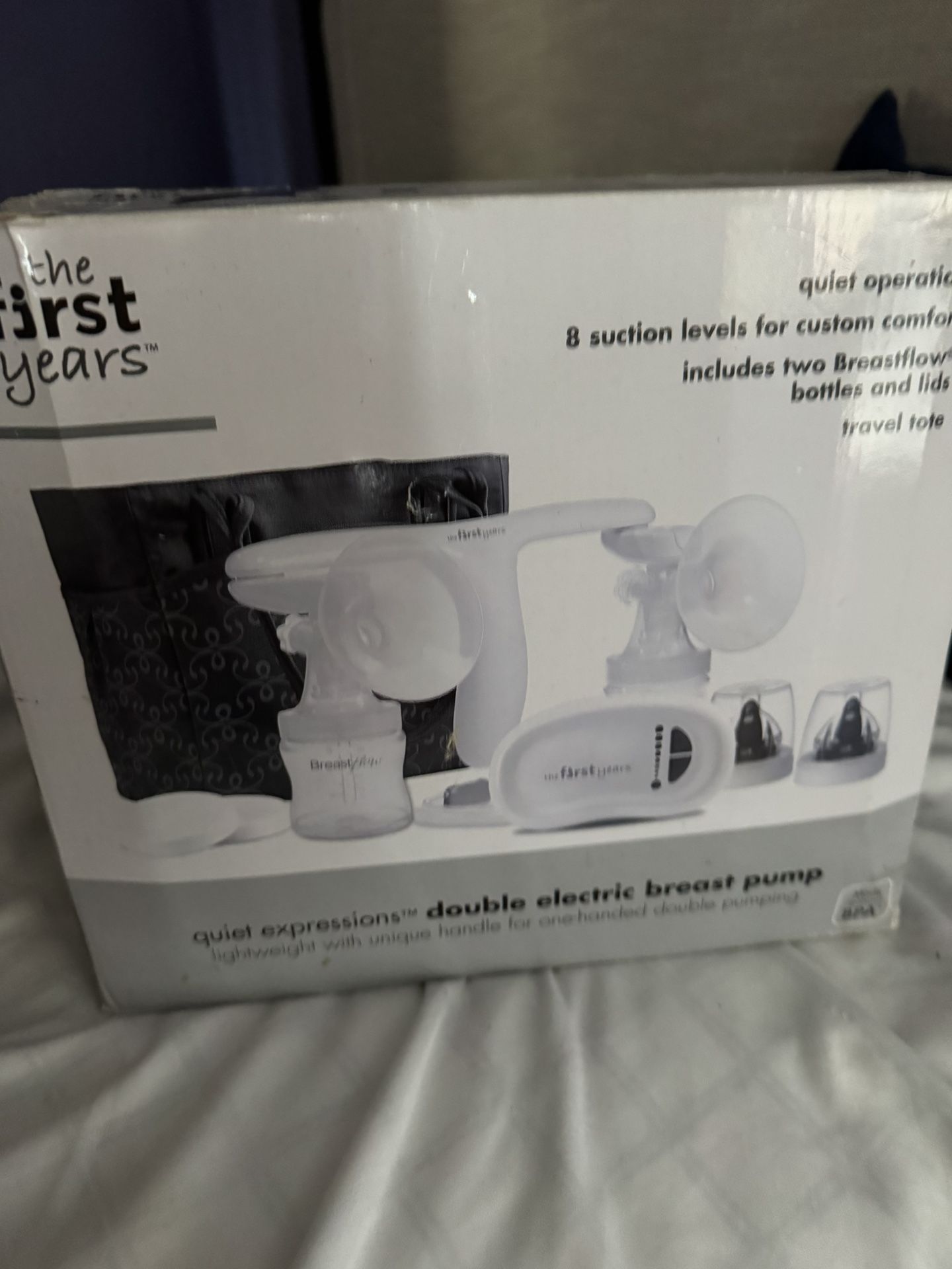 The First Years Quiet Expressions Double Electric Breast Pump
