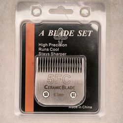 Oster and Andis Ceramic clipper Blades. 