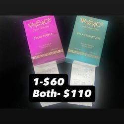 Versace Dylan Purple & Dylan Turquoise Bundle