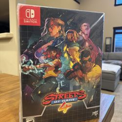 Switch Limited Run #65: Streets of Rage 4 Limited Edition