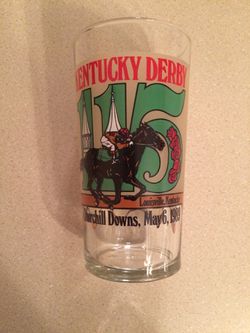 Vintage Kentucky Derby Glass!!!