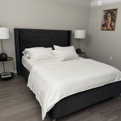 Velvet Bed Frame