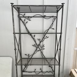Tall Metal Shelf Unit 