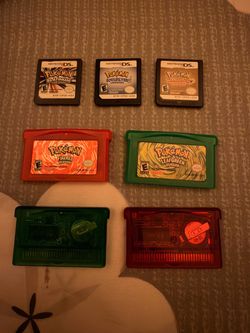 GBA and Pokémon collection