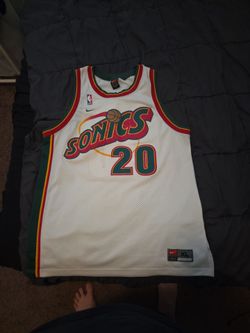 Vintage Nike Seattle SuperSonics Gary Payton #20 Jersey - Size XL
