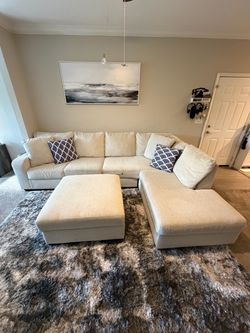 Cambri 2-Piece Sectional with Chaise & Ottoman