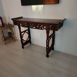 Oriental Console Table 