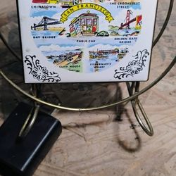 Vintage San Francisco Decorative Holder