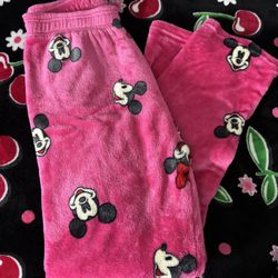 Pink Mickey Mouse Pj Pants