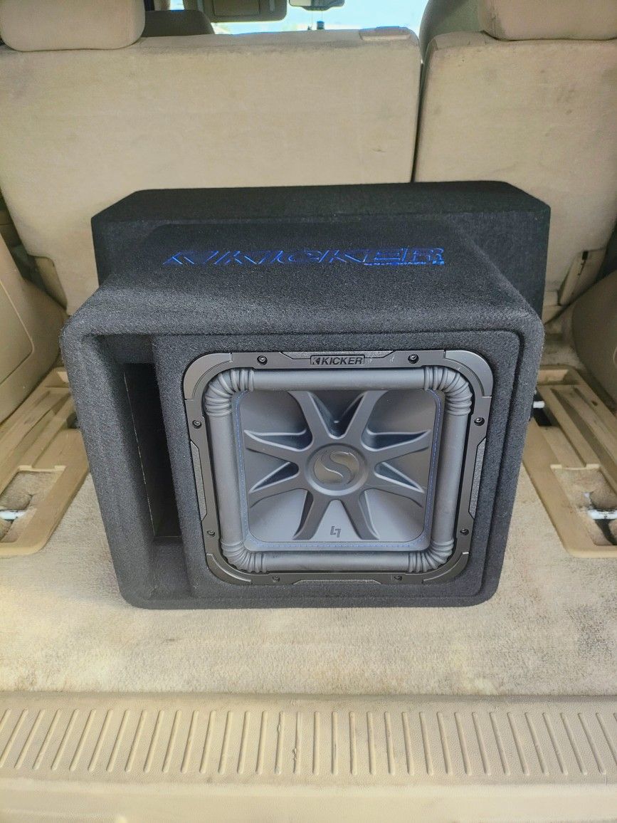 π₯ 12" Kicker L7 Subwoofer π₯