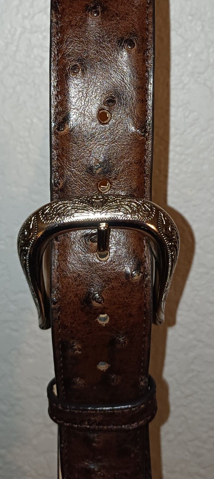 Cody James Genuine Ostrich Leather Belt. Retails For $169. $80. Brand New.