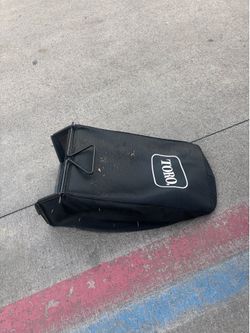 Nice lawn mower bag