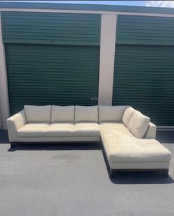 White Sectional Couch
