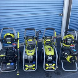 Ryobi  pressure washers