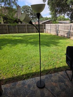 Black double lamp