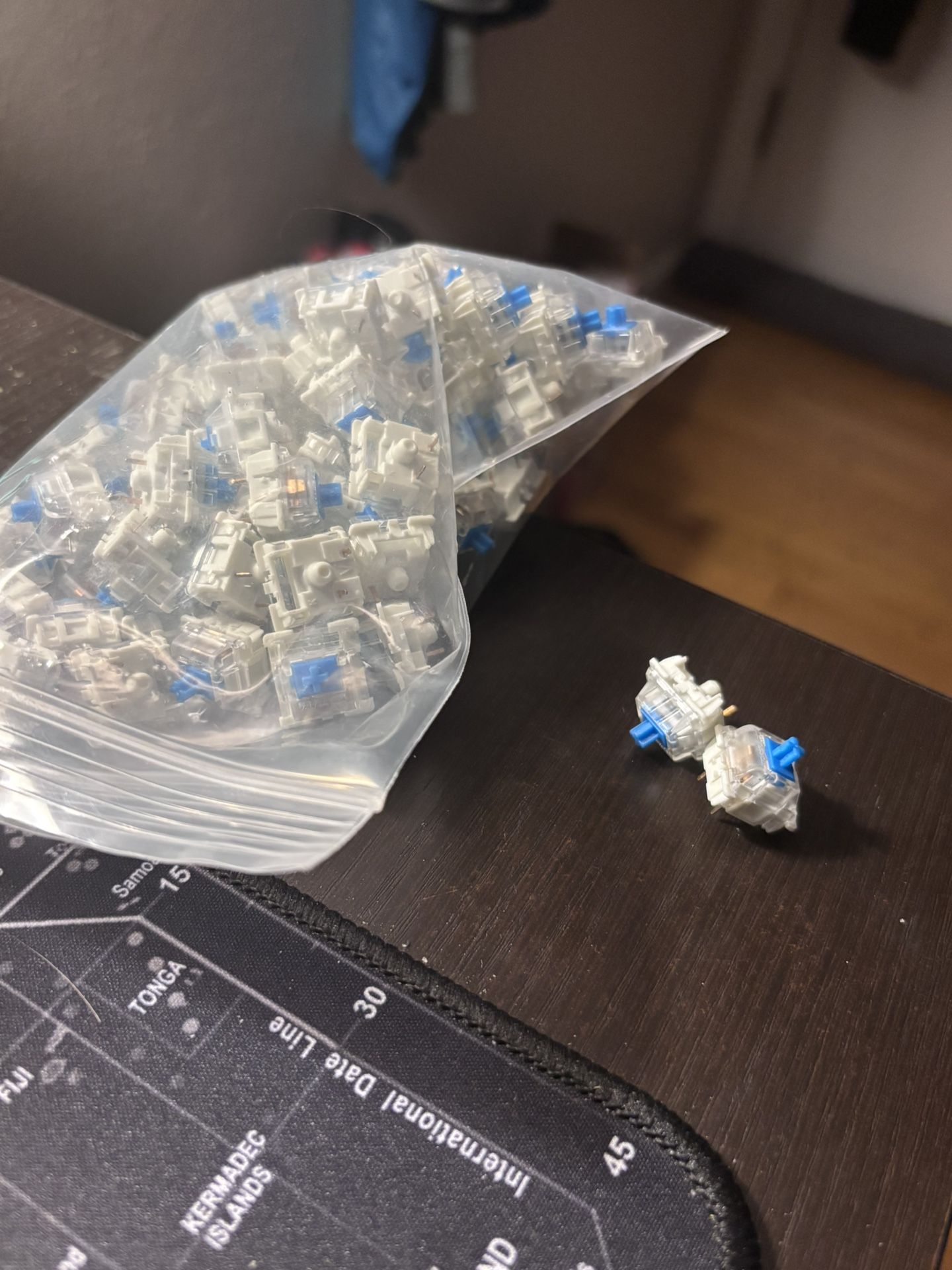 Gateron Blue Pro Switches - 87 Count